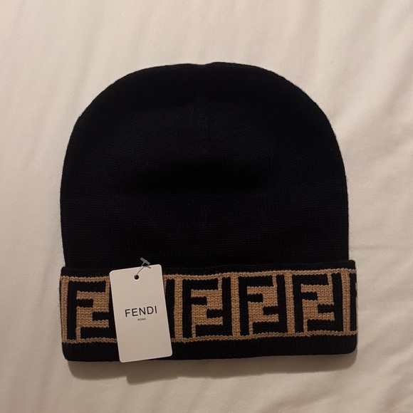 Fendi Accessories - Fendi Designer Beanie